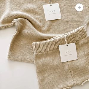 Oat children knit set